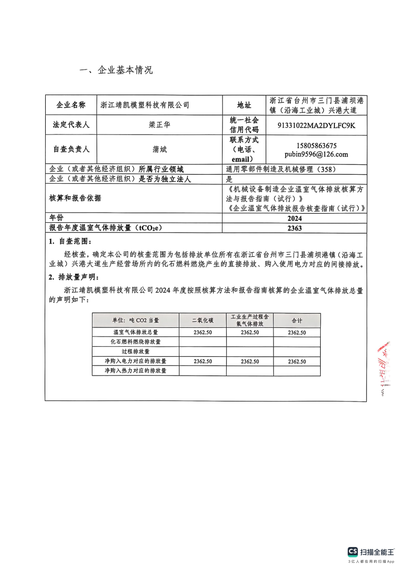 闈栧嚡妯″-2024騫村害娓╁姘斾綋鎺掓斁鑷煡鎶ュ憡_Page2.png 闈栧嚡妯″-2024騫村害娓╁姘斾綋鎺掓斁鑷煡鎶ュ憡_Page2.png